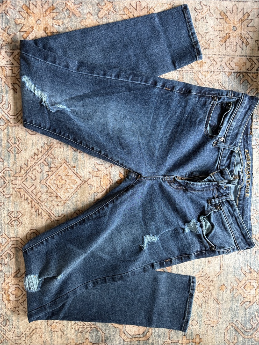 American Eagle Outfitters Skinny Jeans - Dark Blue